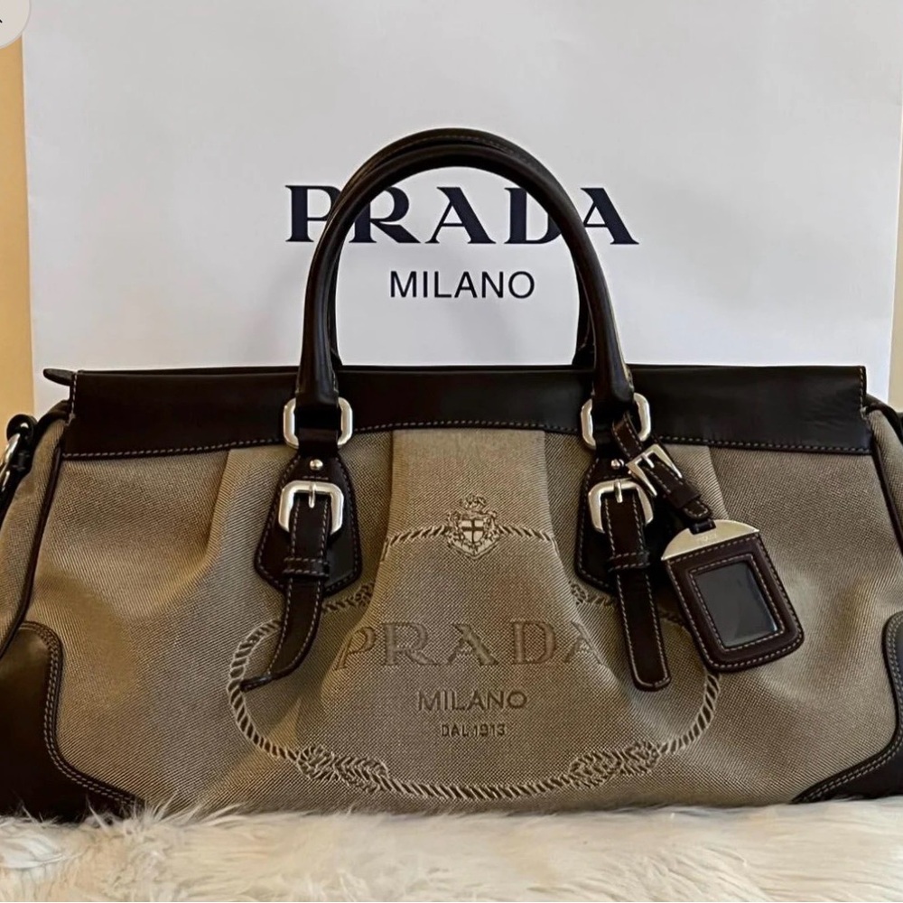 Prada Bag in Jacquard Canvas